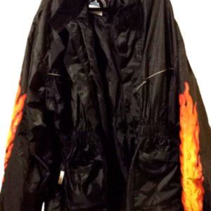 Motorcycle Himalaya Motor Bikewear Mens XL Black extreme 3M scotchlite waterp…